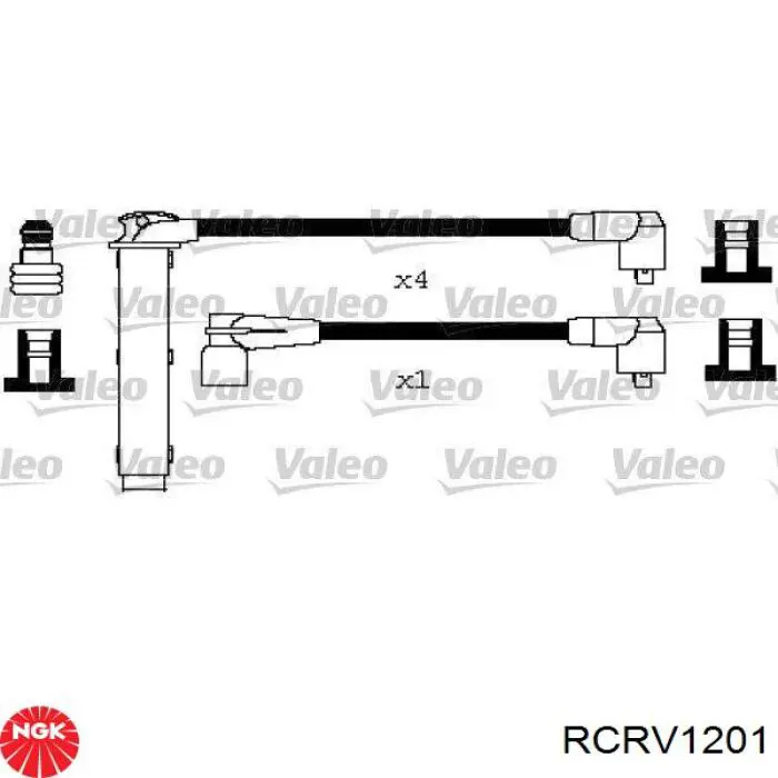 RCRV1201 NGK дріт високовольтні, комплект