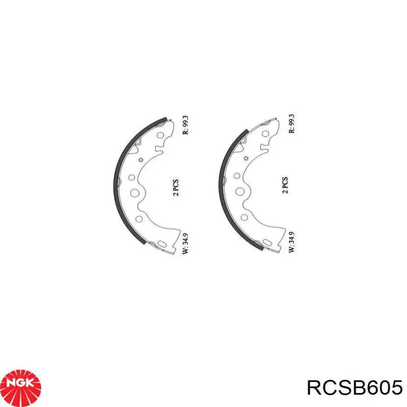 RCSB605 NGK Проводи високовольтні
