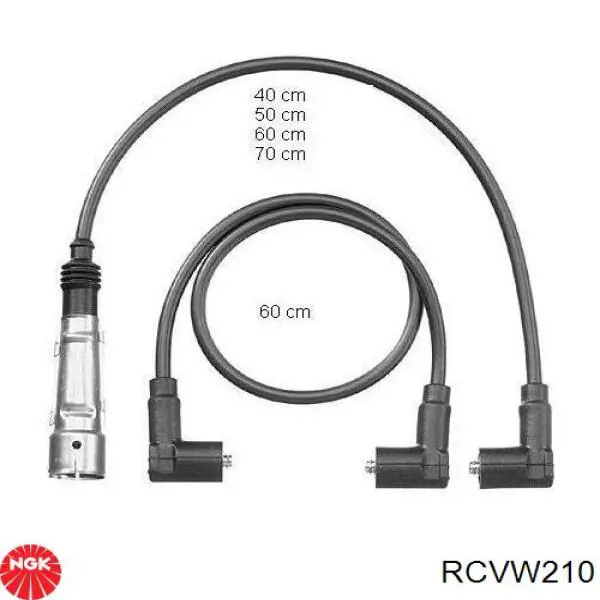 Високовольтні дроти RCVW210 NGK