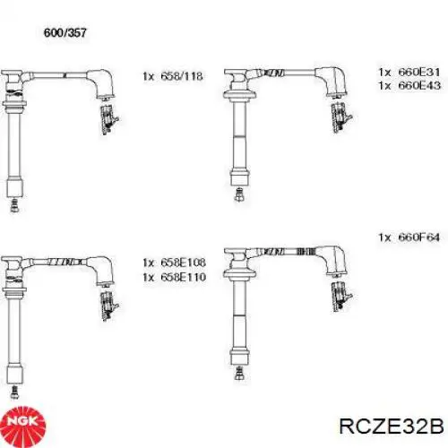 Дріт високовольтний NGK RCZE32B