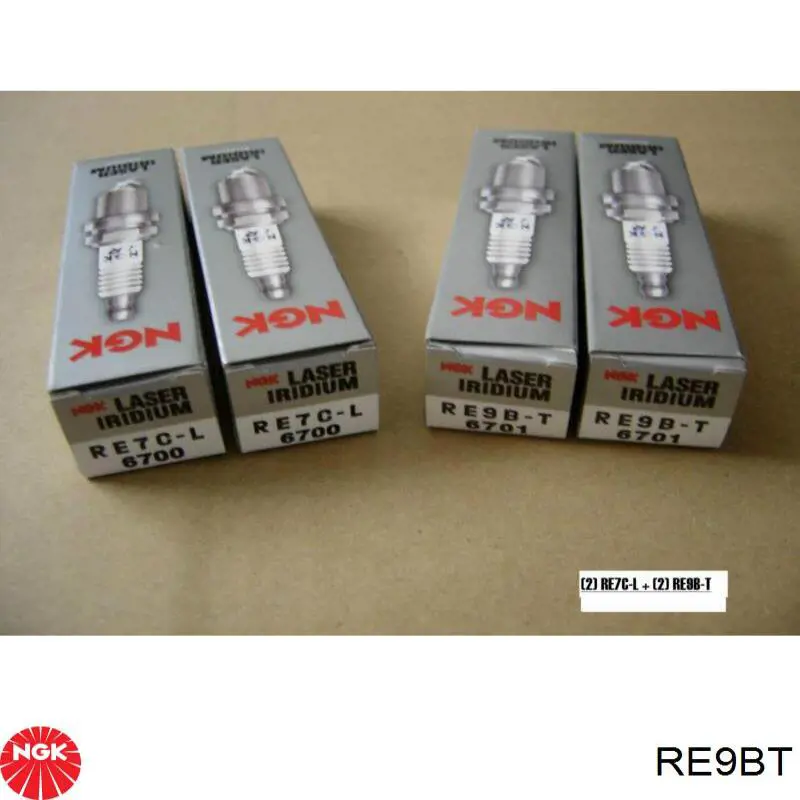 Свічки запалювання RE9BT NGK