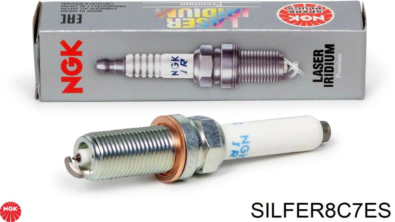 SILFER8C7ES NGK Свіча запалювання