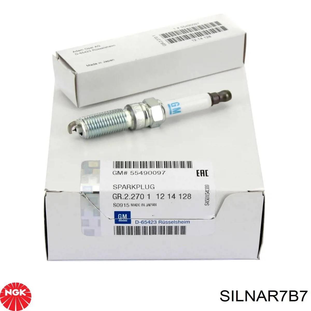 Свічки автомобільні NGK SILNAR7B7 ціна, від 15.10 USD