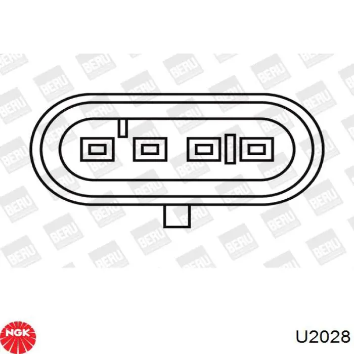 Котушка запалювання U2028 NGK