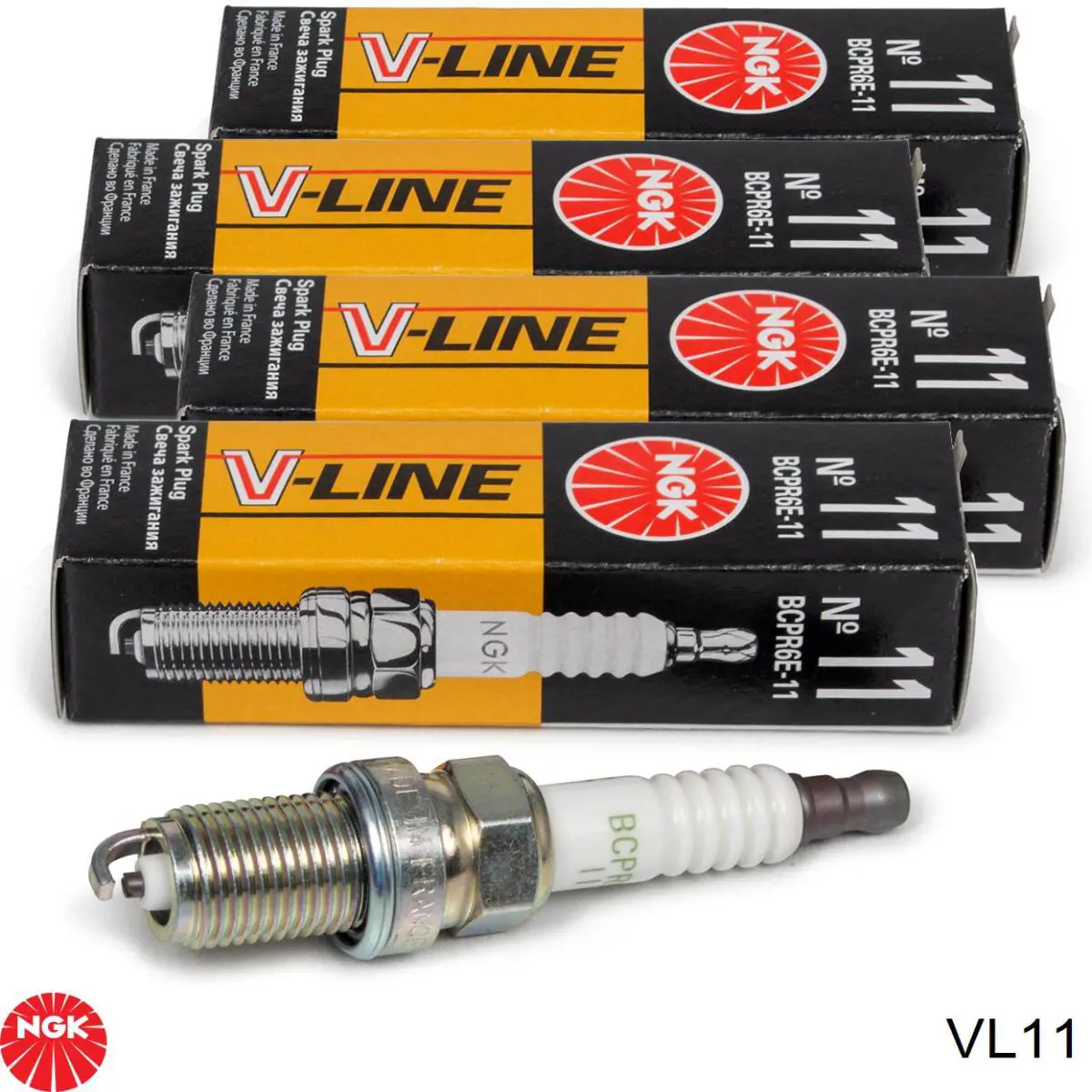 Свічки автомобільні NGK VL11 ціна, від 3.27 USD