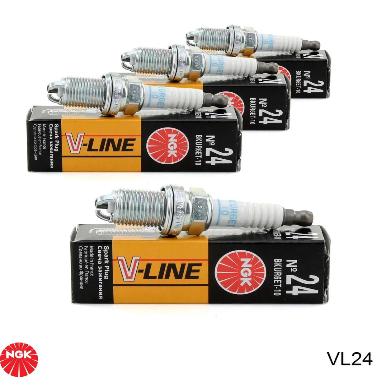 Свічки автомобільні NGK VL24 ціна, від 5.69 USD