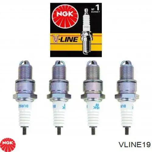 Купити VLINE19 NGK Свічка запалювання