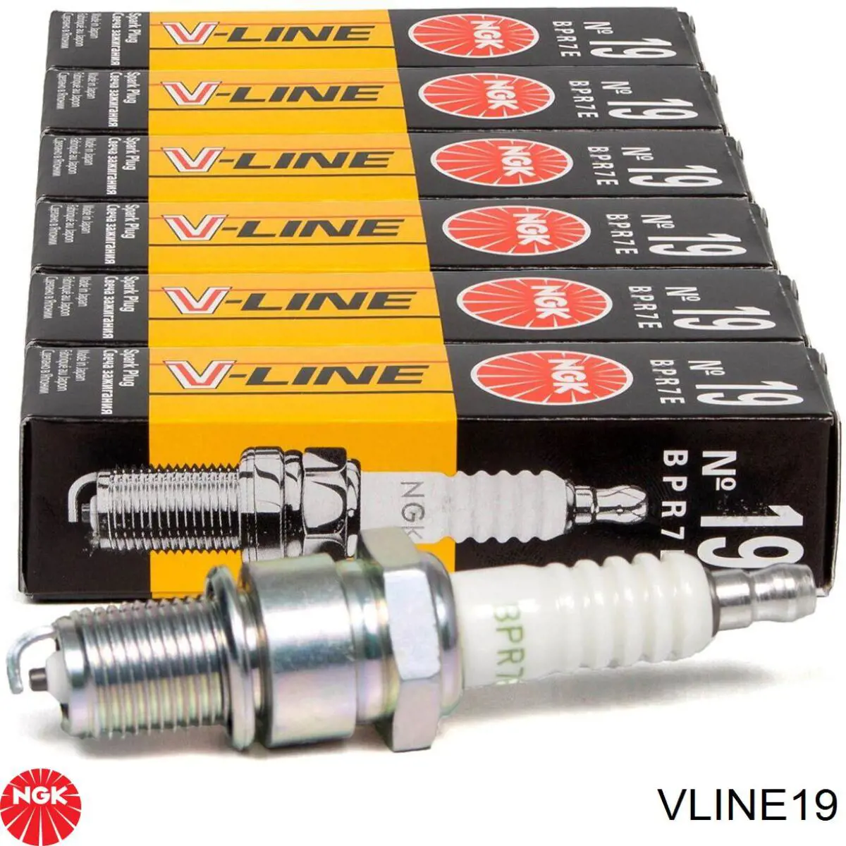 Свічки запалювання VLINE19 NGK