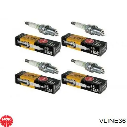 Свічки автомобільні NGK VLINE36 ціна, від 3.99 USD