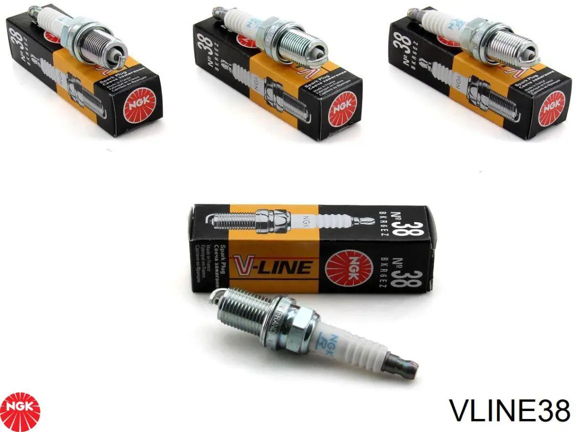 Свічки автомобільні NGK VLINE38 ціна, від 3.52 USD