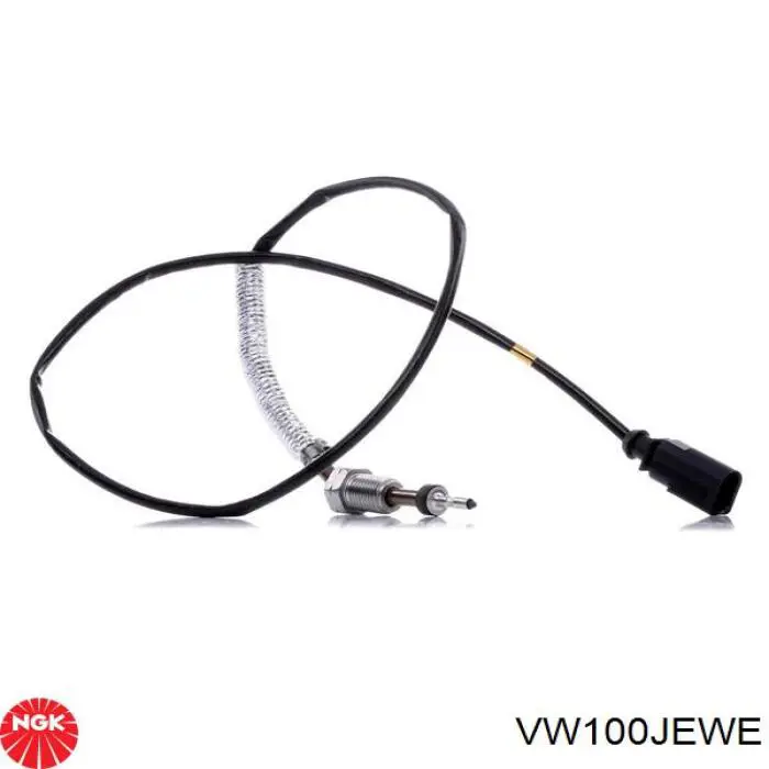Купити VW100JEWE NGK Датчик температури відпрацьованих газів (ВГ), перед фільтром сажі