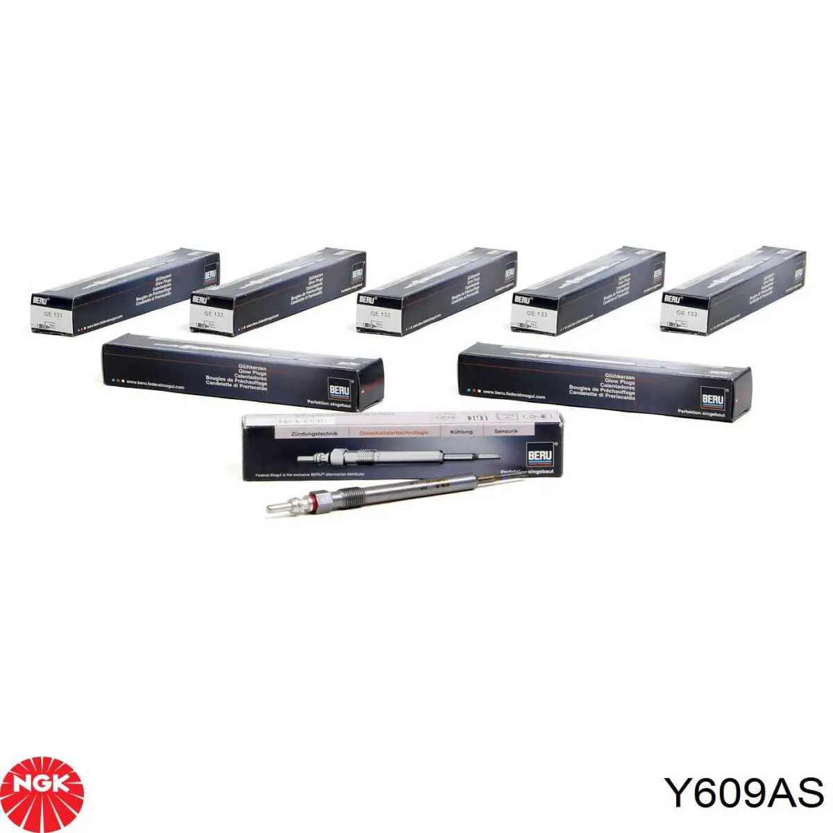 Свіча накалу NGK Y609AS ціна, від 12.68 USD