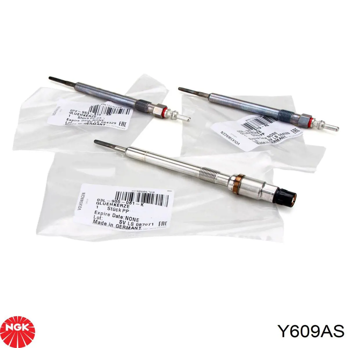 Свіча накалу NGK Y609AS ціна, від 12.68 USD
