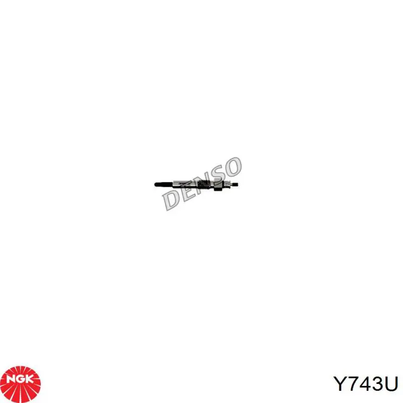 Свіча накалу NGK Y743U ціна, від 1.59 USD