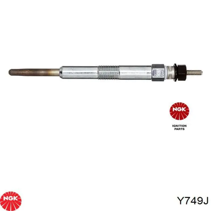 Свічка накалу Y749J NGK