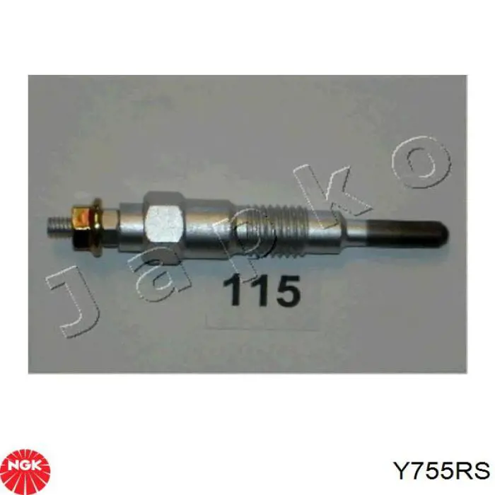 Y755RS NGK Свічки розжарювання