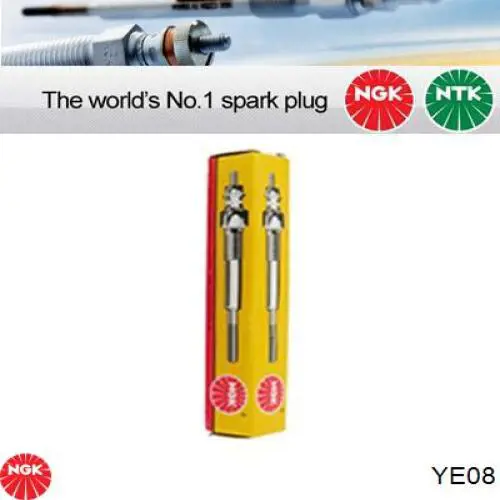 YE08 NGK Свічки розжарювання