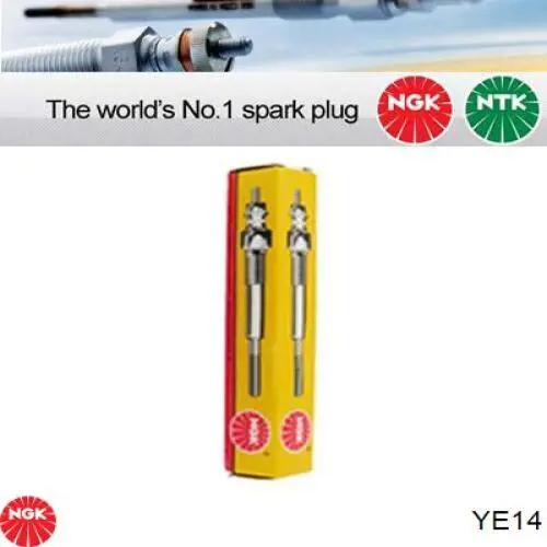 YE14 NGK Свічки розжарювання