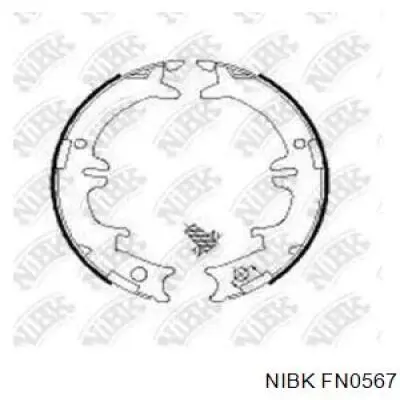 Колодки ручника / стоянкового гальма Jurid/Bendix 846 ціна, від 18.39 USD