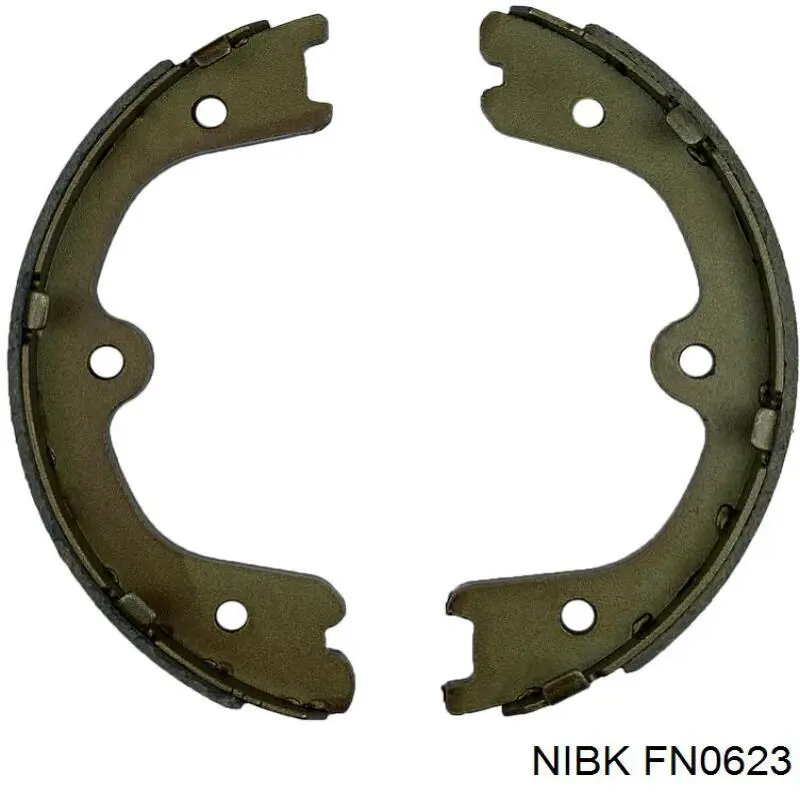 Колодки ручника / стоянкового гальма Nissan/Infiniti 44010EA060 ціна, від 21.72 USD
