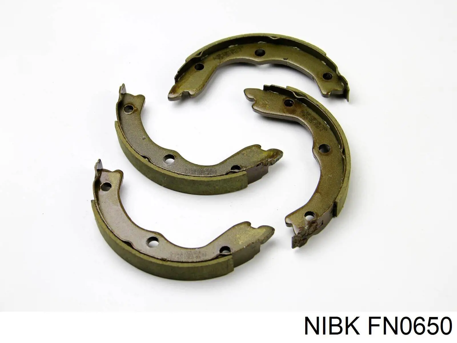 Колодки ручника FN0650 Nibk