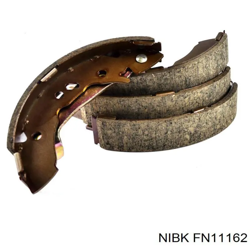 Колодки гальмові задні, барабанні FN11162 Nibk