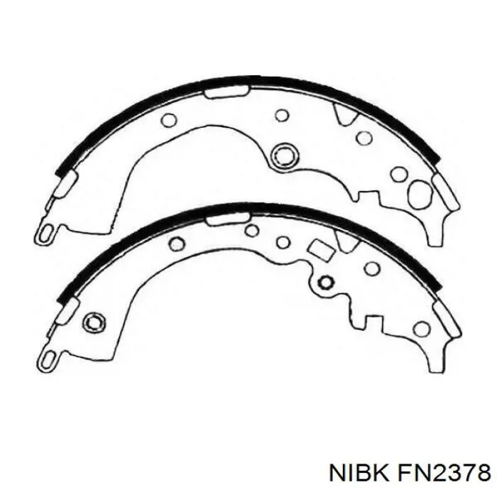 Купити LS2133 Delphi Колодки гальмові задні, барабанні