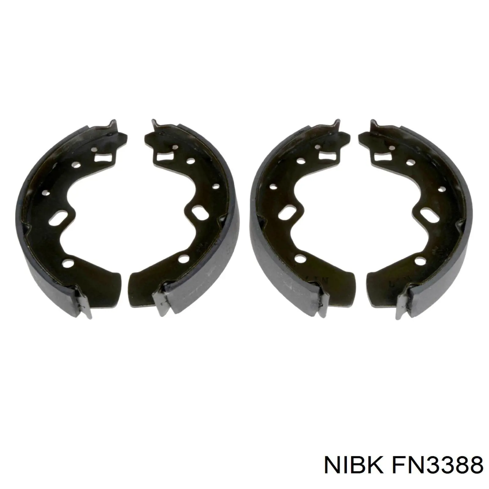 S49520 Brembo Колодки гальмівні задні, барабанні
