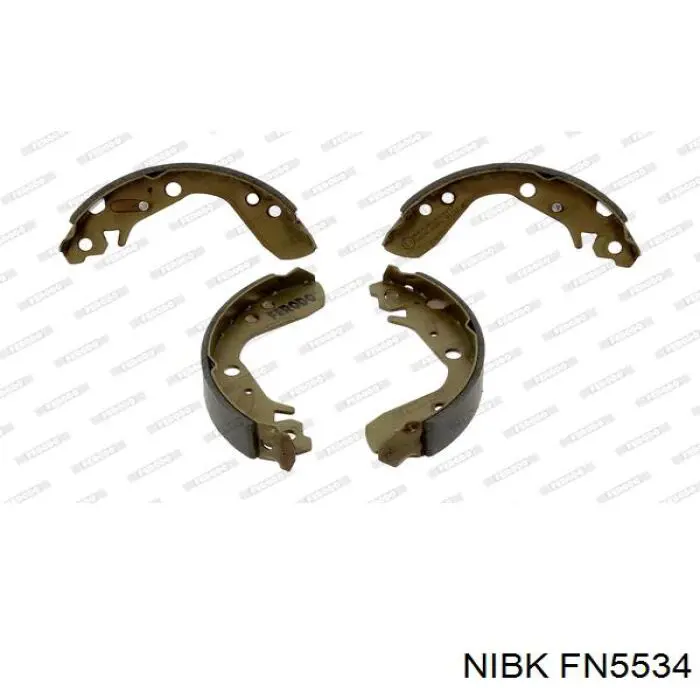 Колодки гальмові задні, барабанні Kashiyama K5534 ціна, від 18.79 USD