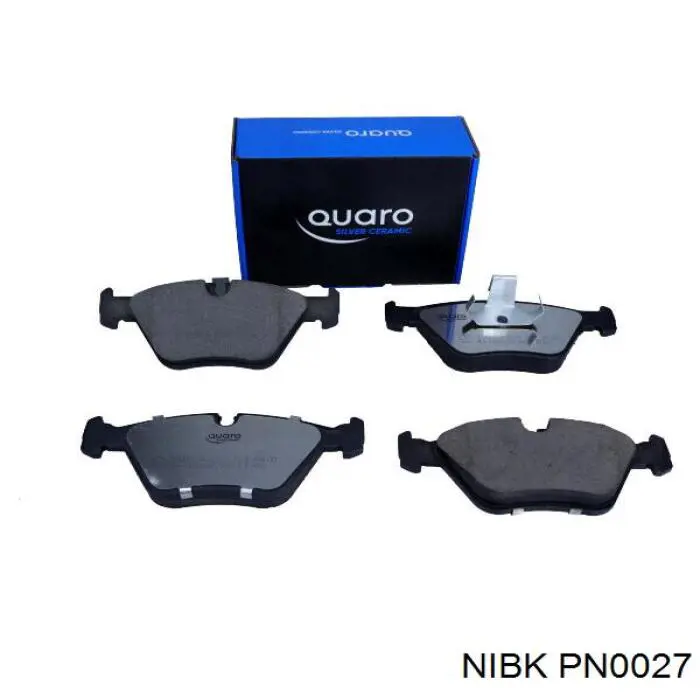 Передні тормозні колодки PN0027 Nibk