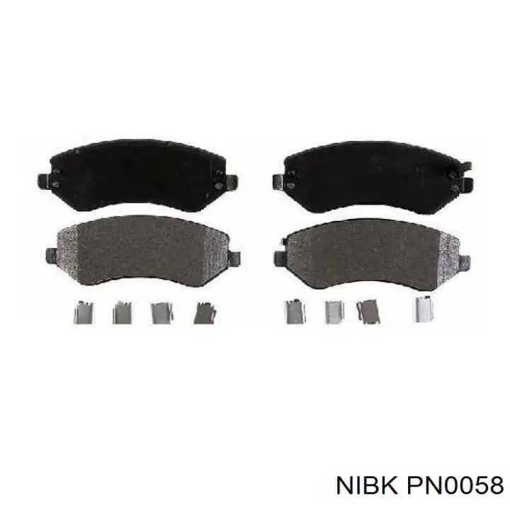 Передні тормозні колодки 92VB2K286AA Ford