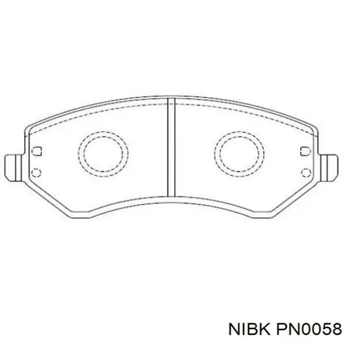 92VB2K286AA Ford Передні гальмівні колодки