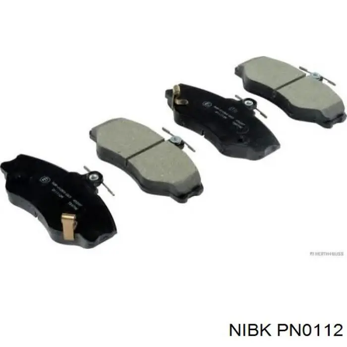 PN0112 Nibk Передні гальмівні колодки