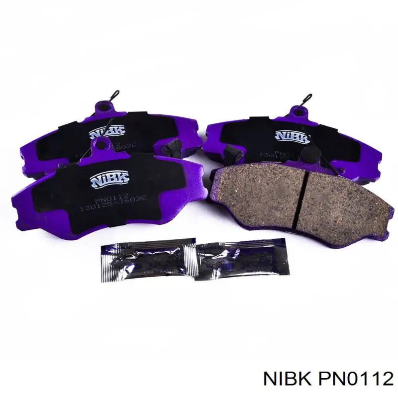 Передні тормозні колодки PN0112 Nibk