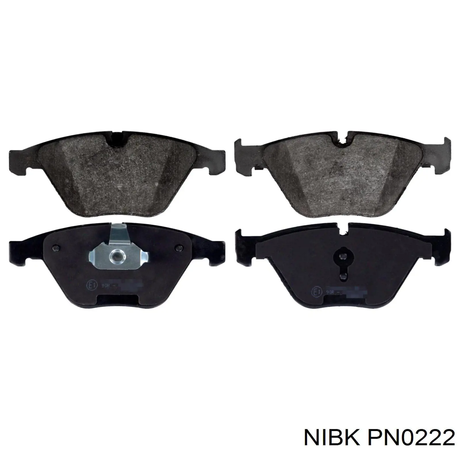 Передні тормозні колодки PN0222 Nibk