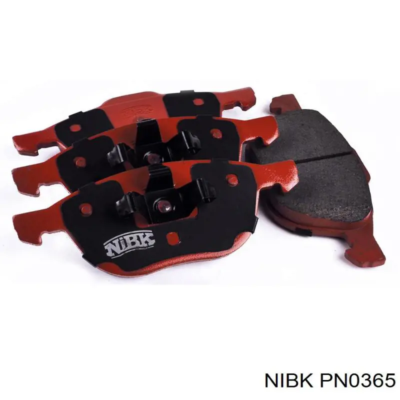 Купити PN0365 Nibk Колодки гальмівні передні, дискові