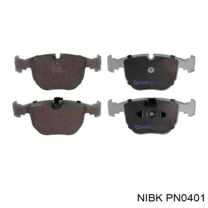 PN0401 Nibk Передні гальмівні колодки