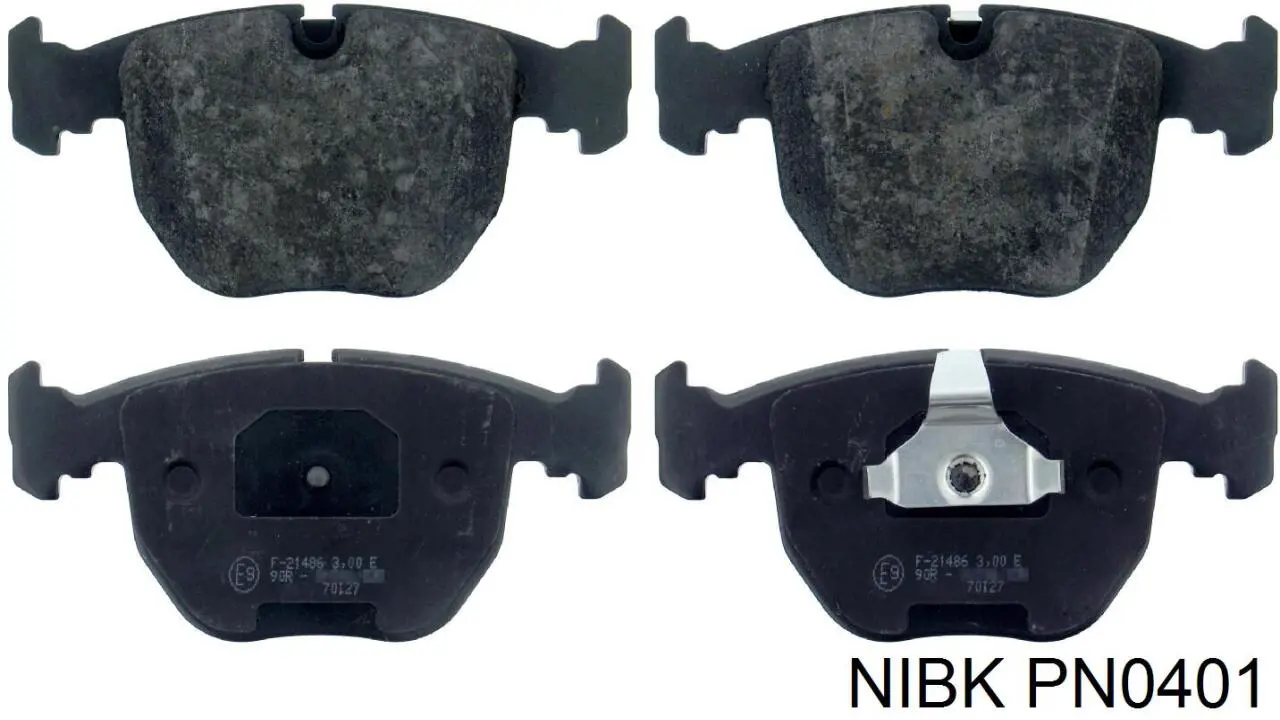 Передні тормозні колодки PN0401 Nibk