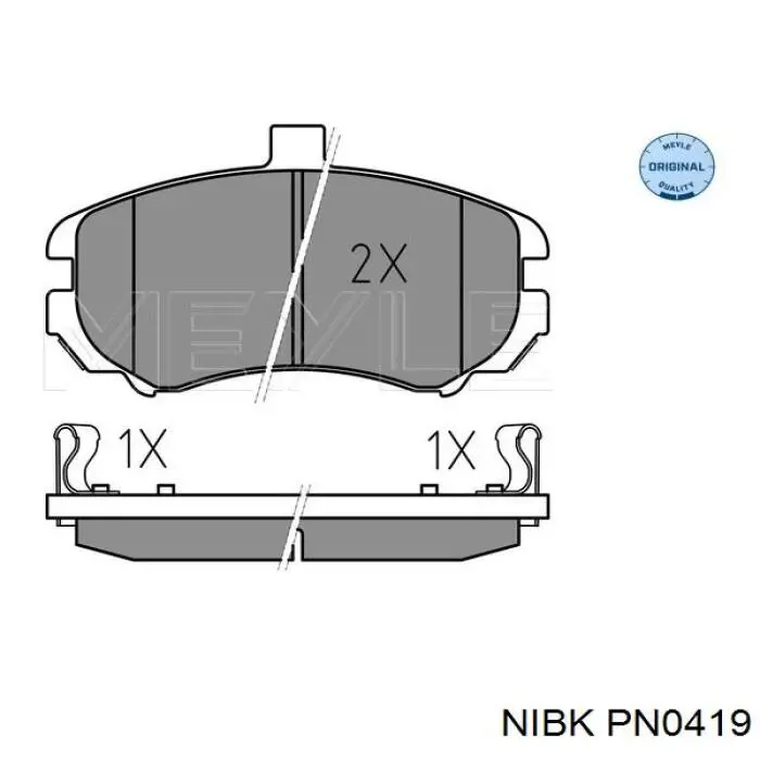 Тормозні колодки Bosch 986494426