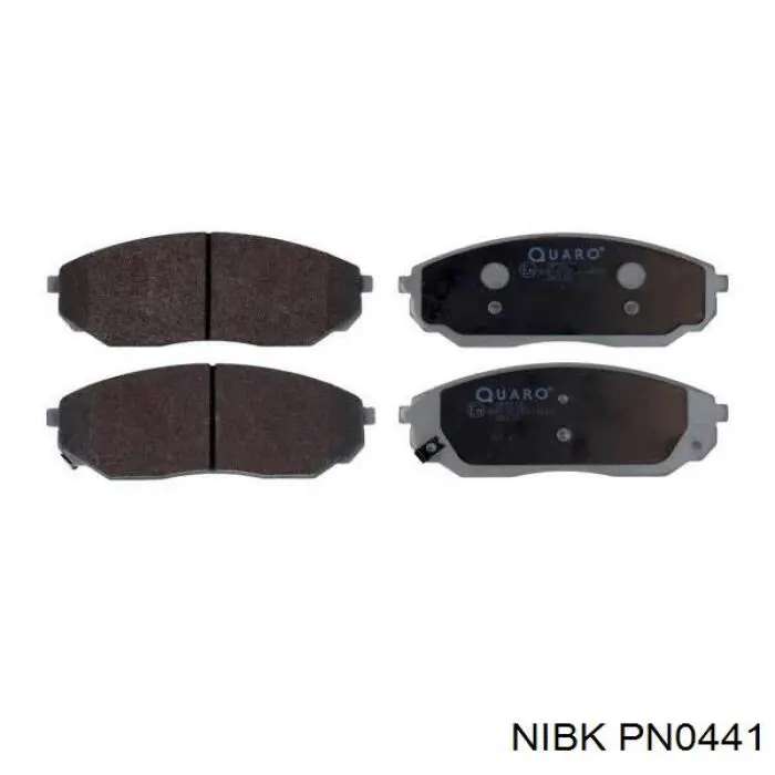 PN0441 Nibk Передні гальмівні колодки
