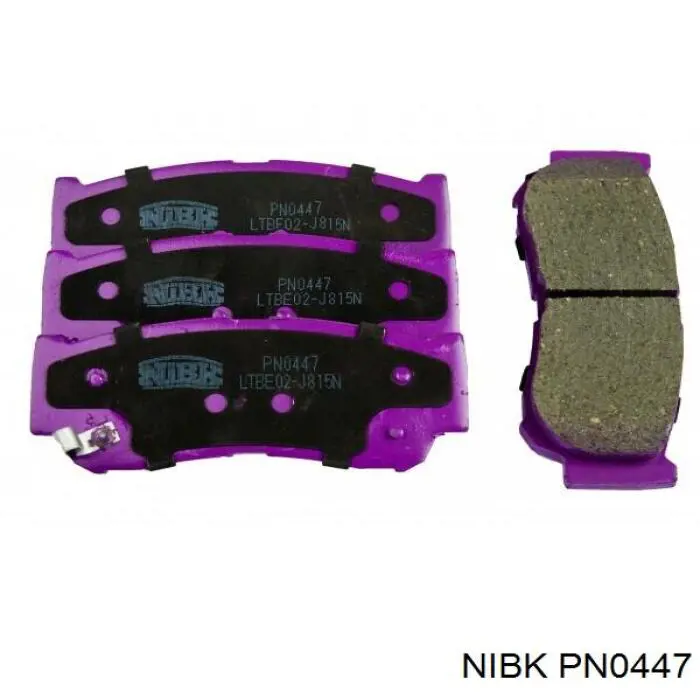 Купити PN0447 Nibk Задні колодки