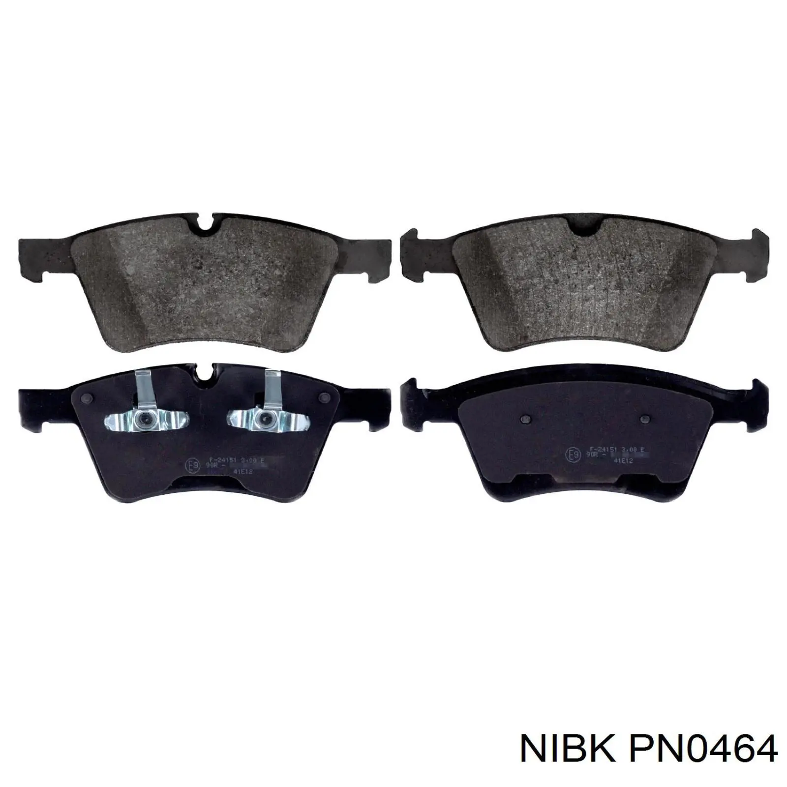 Гальмівні колодки Nibk PN0464 ціна, від 76.03 USD