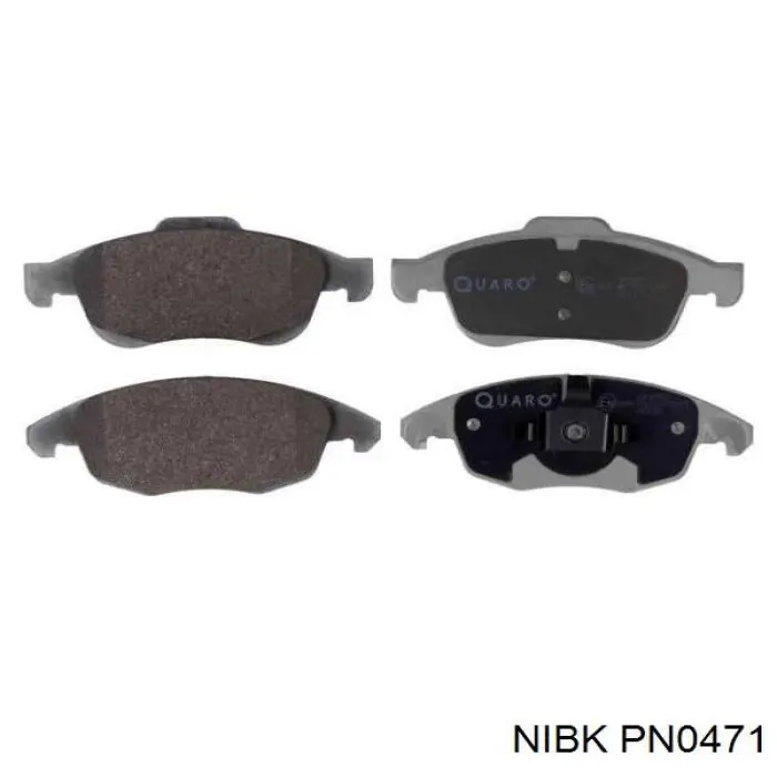 PN0471 Nibk Передні гальмівні колодки