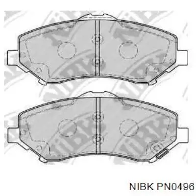 Купити PN0496 Nibk Колодки гальмівні передні, дискові