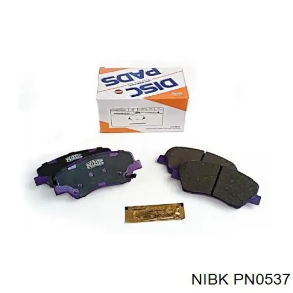 Передні тормозні колодки PN0537 Nibk
