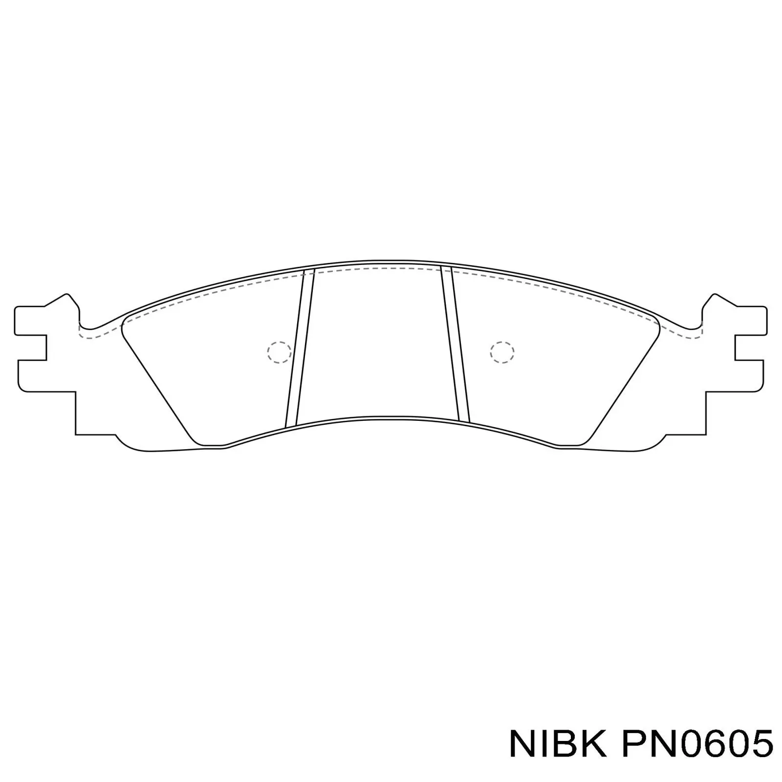 Передні тормозні колодки BR1158B Ford