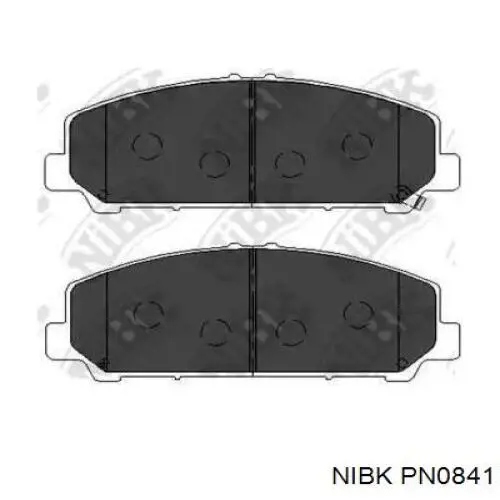 Купити PN0841 Nibk Колодки гальмівні передні, дискові