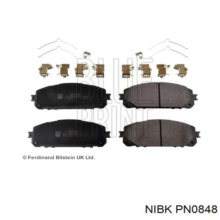 Гальмівні колодки Japan Parts PA925AF ціна, від 34.77 USD