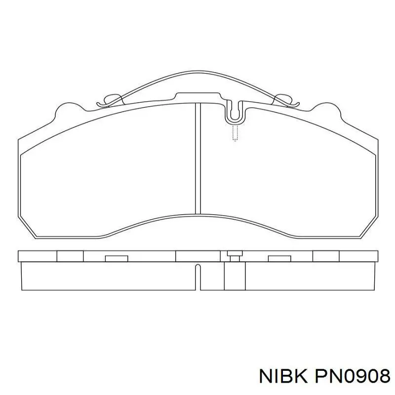 Купити Передні тормозні колодки DAF 105 XF 
