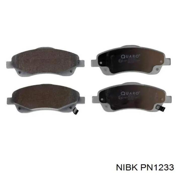 Купити PN1233 Nibk Колодки гальмівні передні, дискові